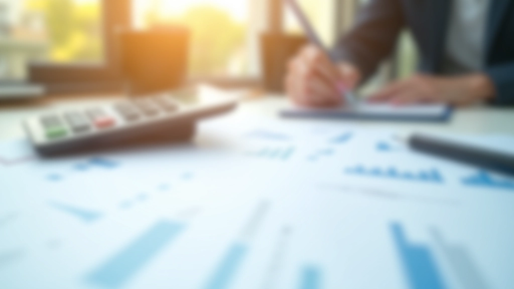 Finanzielle Dokumente und Diagramme auf Schreibtisch, zeigt Einnahmeströme und Budgetverteilung für Kommunen