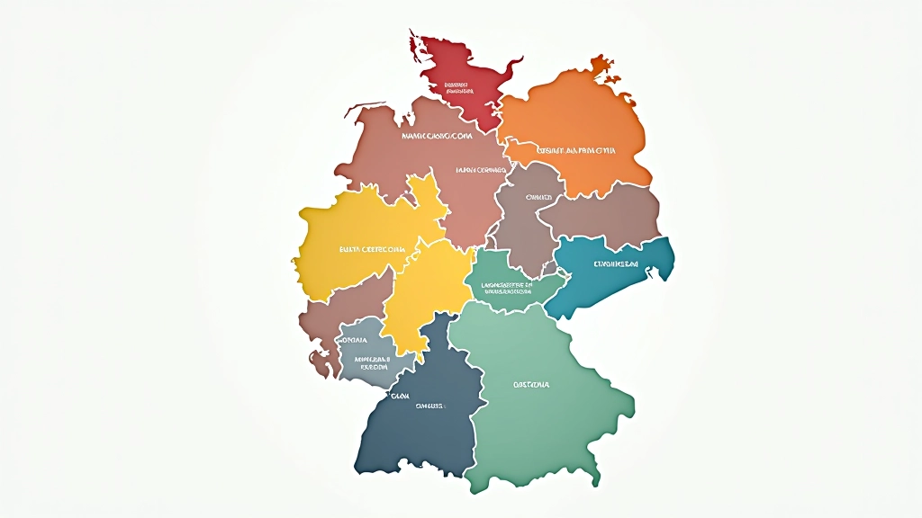 Landkarte Deutschland, regionale Unterschiede in Einnahmen und Schuldenquoten visualisiert, Ost-West-Unterschiede deutlich